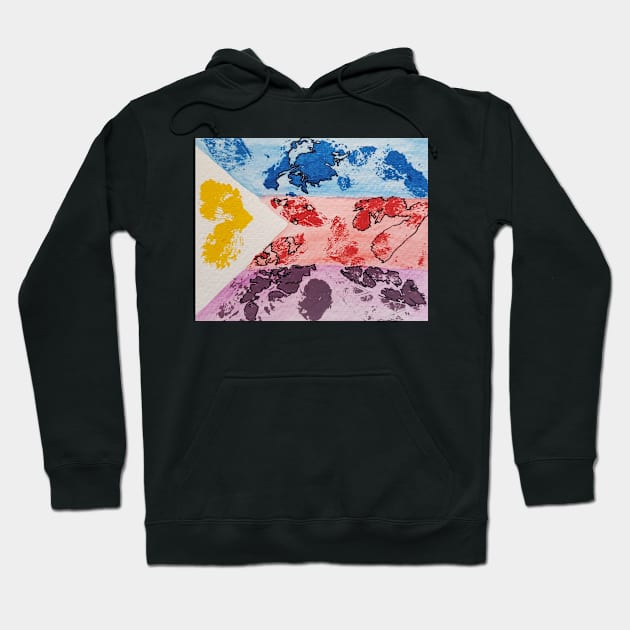 New Polyamory Pride Flag Hoodie by etherealwonders